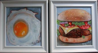 2-piece Egg & Hamburger 