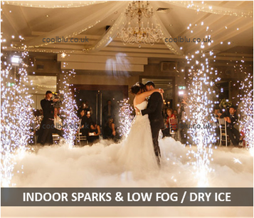 Indoor Cold Sparks, Dry Ice Low Fog - Middlesbrough, Darlington, North East