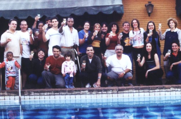 Reunião de Fundação da Sociedade Artística Coro Cênico Bossa Nossa em outubro de 2002