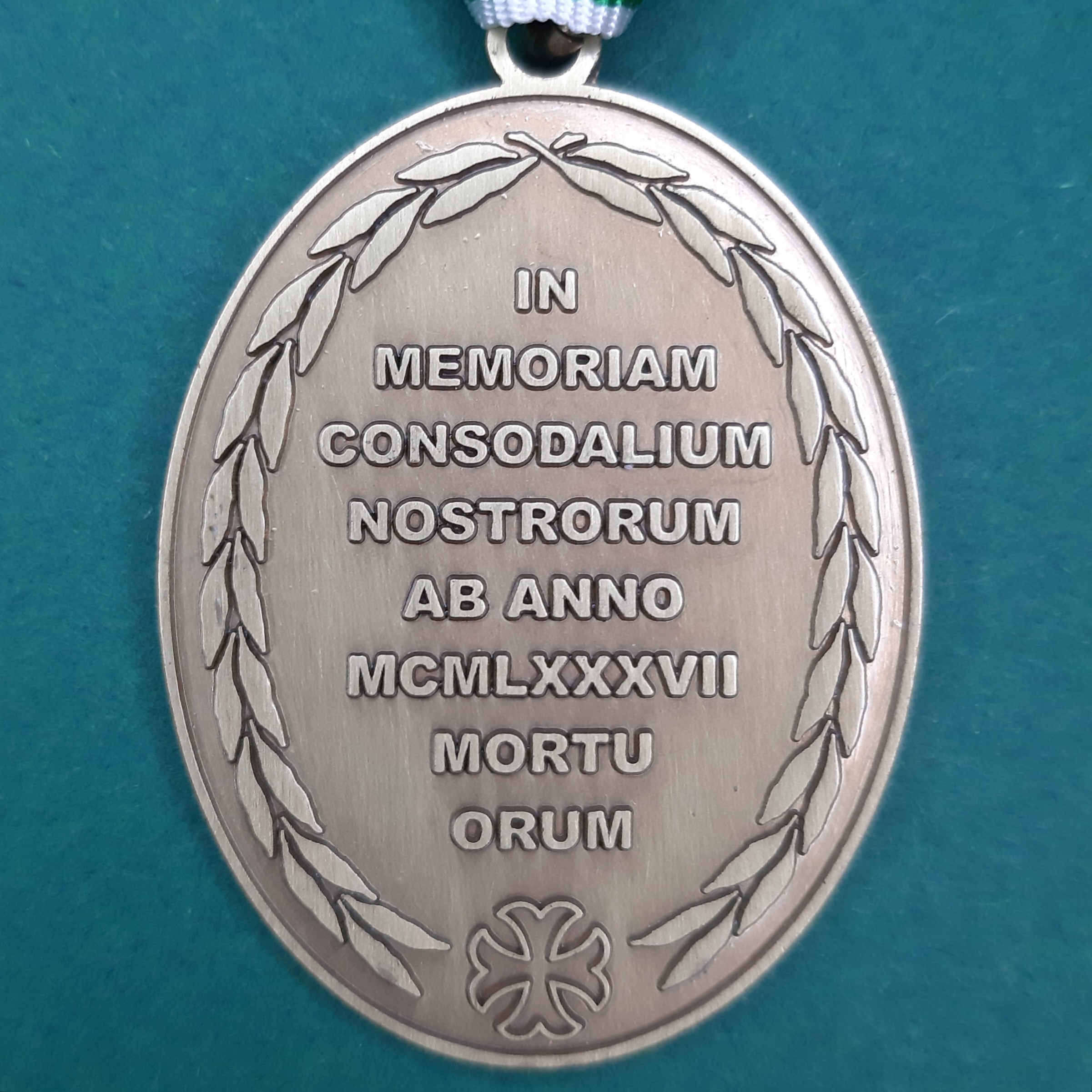 Der Gedenkmedaille  "IN MEMORIAM"