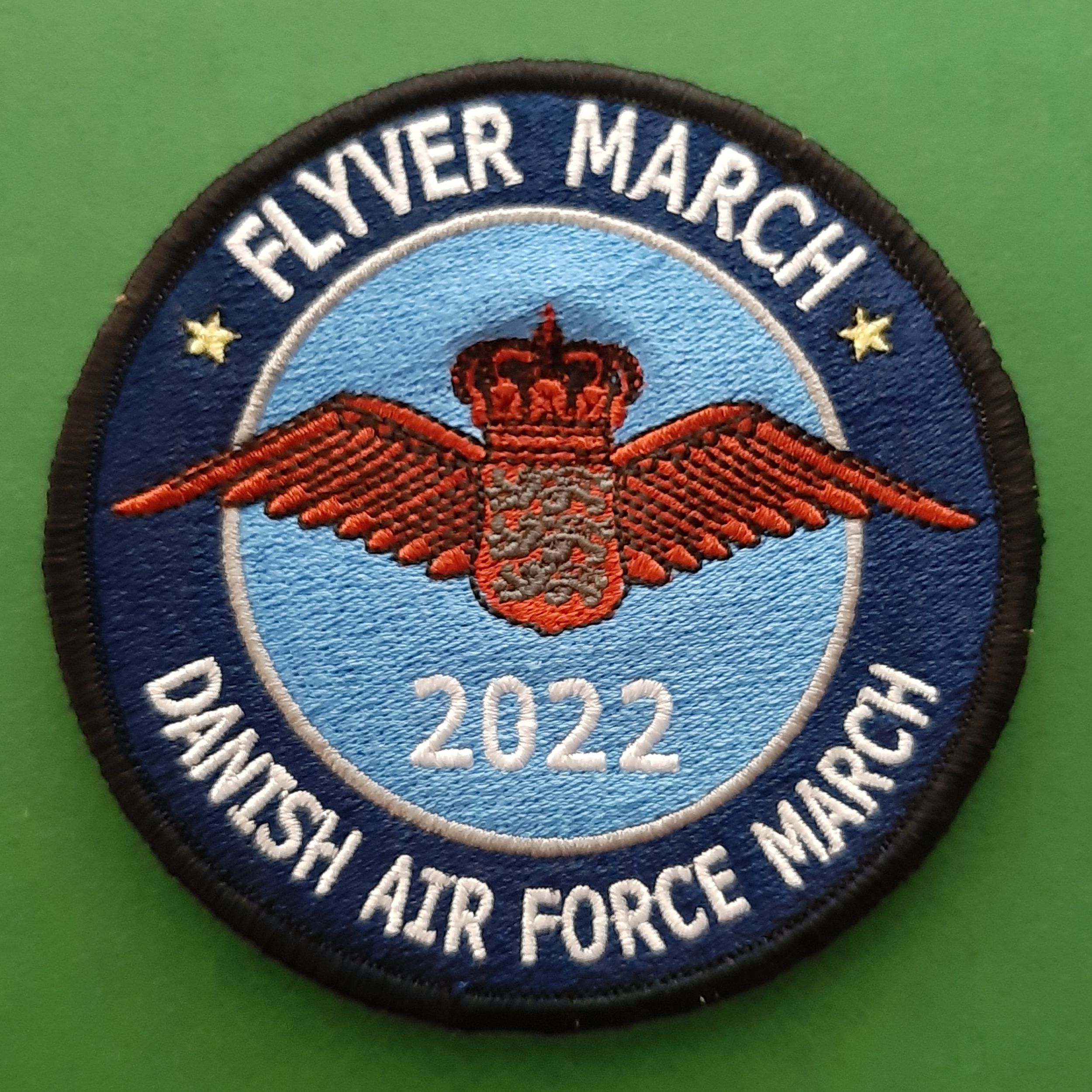 Flyer Ruck March Ribbon Denmark - RDAF Flyvermarch | corysan.net