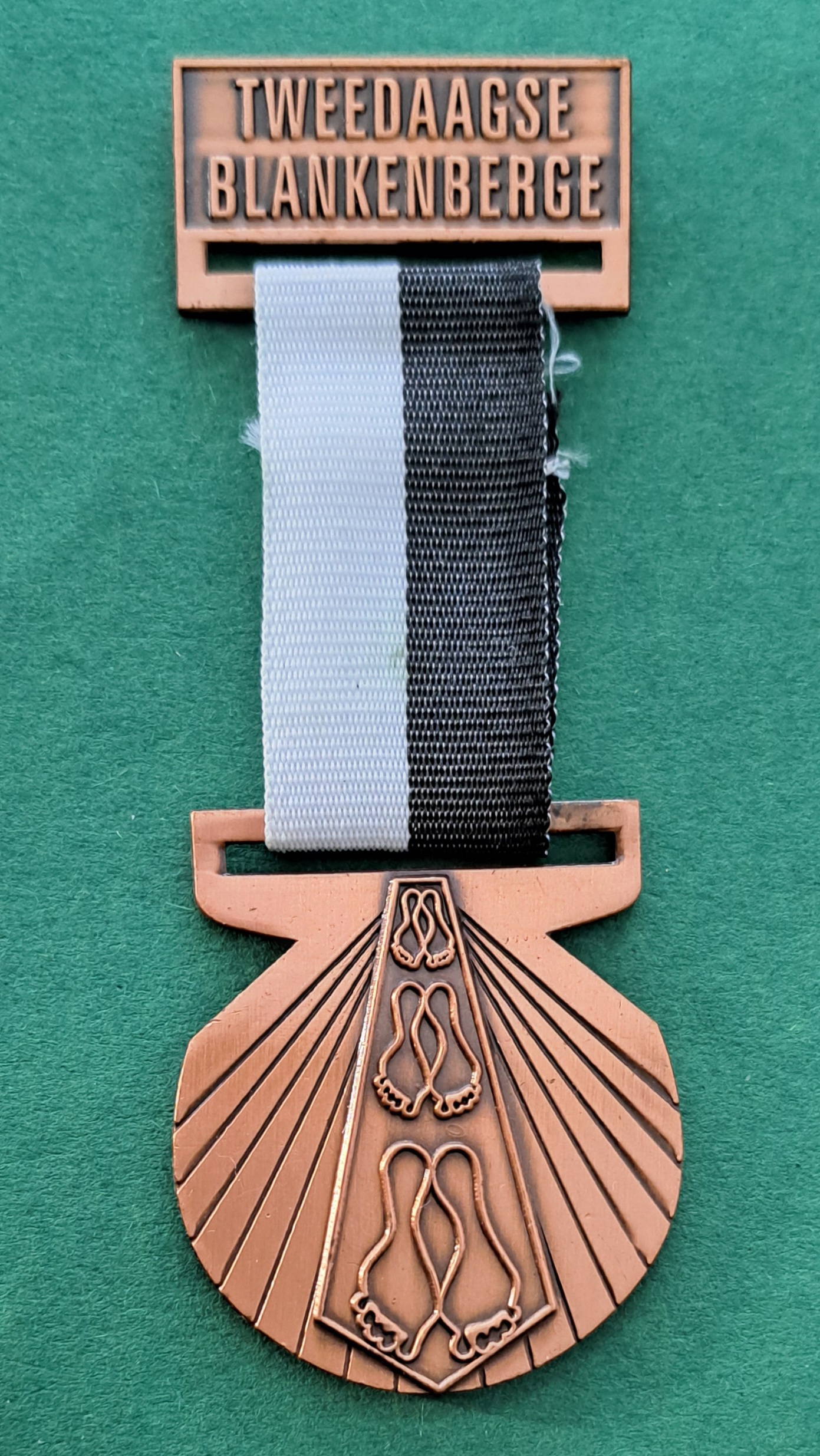 Medalje for gennemført Blankenberge march