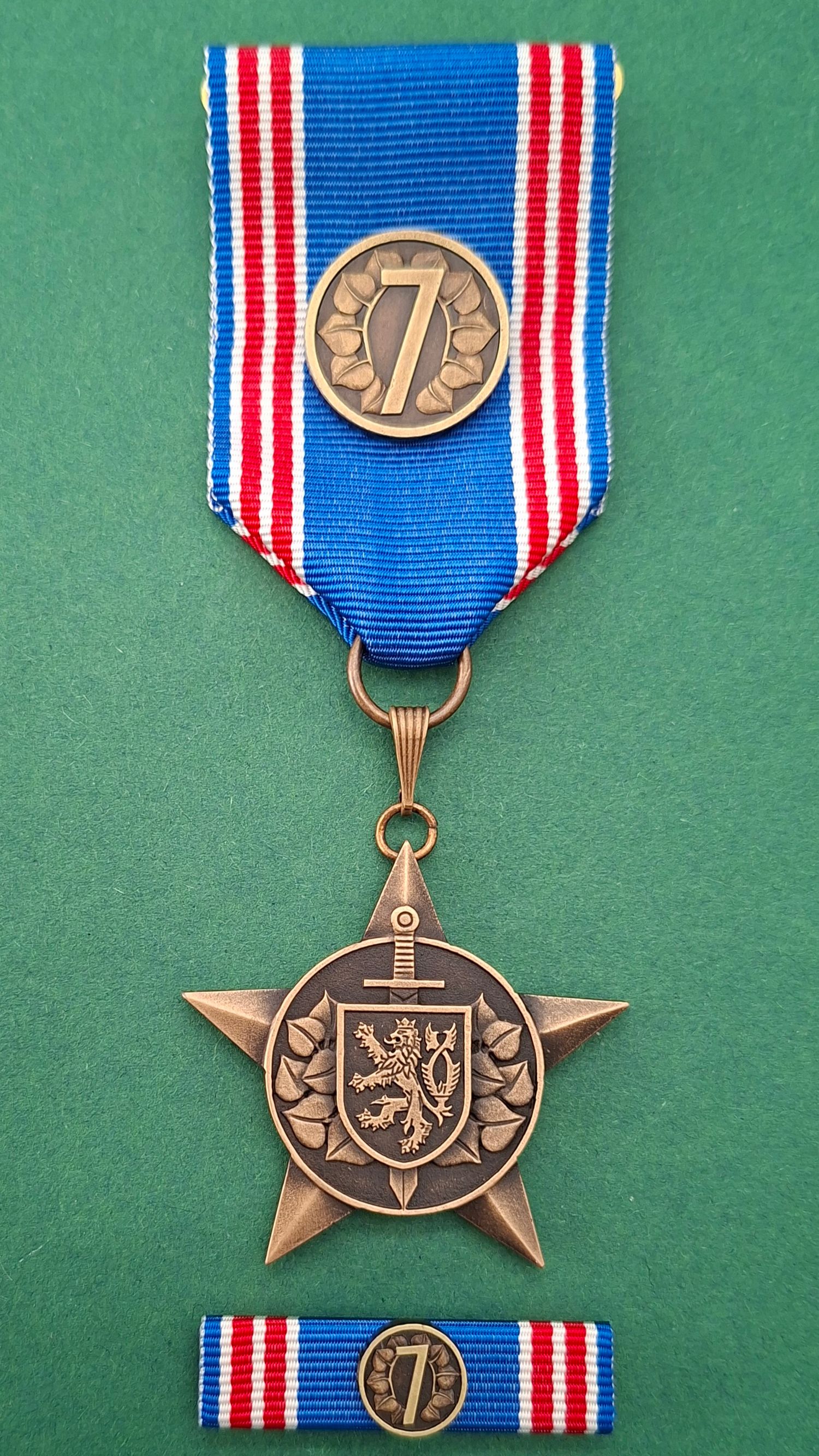 Cech Ruck March Ribbon Czech Rep. - Military Marches | corysan.net