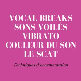 Cours de chant - vibrato