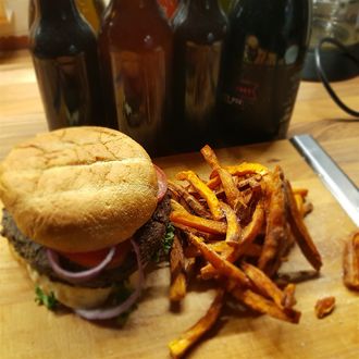Burger & Fries