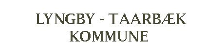 Lynby-taarbæk kommune