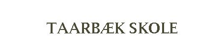 Taabæk skole
