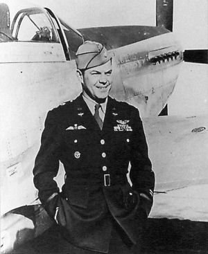 William R. Dunn, american ace, WW2
