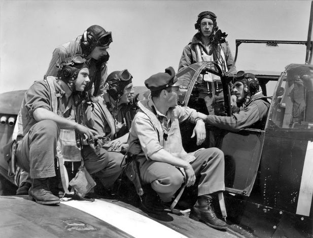 352nd FG 487th FS George Preddy publicity shot