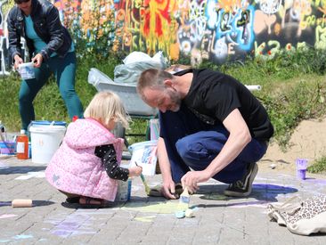 Tijdelijk naast permanent- Urban Art Festival Aan Hoger Wal 2024