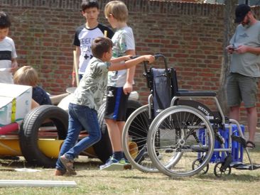 Ook met een rolstoel kun je spelen