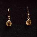 Silver Gemstone Earrings