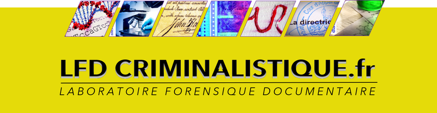 bannier lfd criminalistique