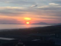 Barmouth Beach Sunset
