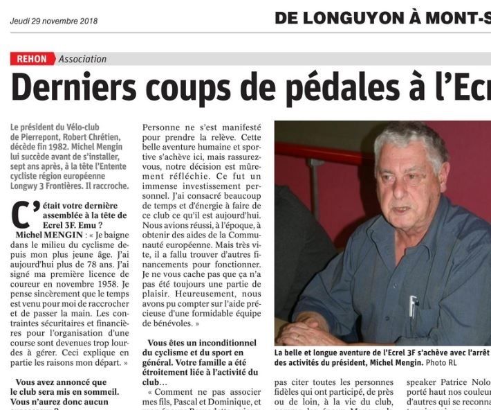 Fin de l'ECREL 3F ?