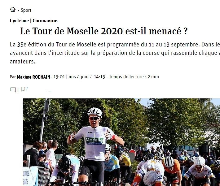 Article RL du 23 avrill 2020, suite dans TDM 2020