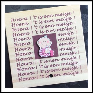Geboorte 't is een meisje