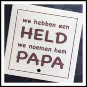 houten wenskaart vaderdag