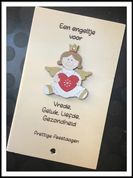 Kerstkaart engeltje