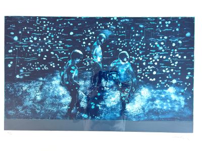Nr. 6: Børn i regn (76x57cm)