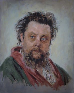 Modest Moessorgski (naar Ilja Repin)