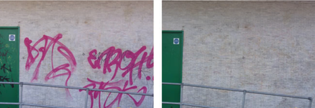 Graffitifjernelse eller graffitirens vi fjerner din graffiti