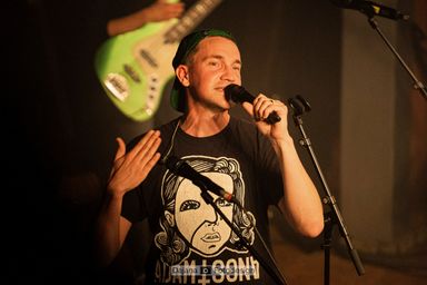 Jonas von Das Lumpenpack live im F-Haus Jena - 22.10.2021