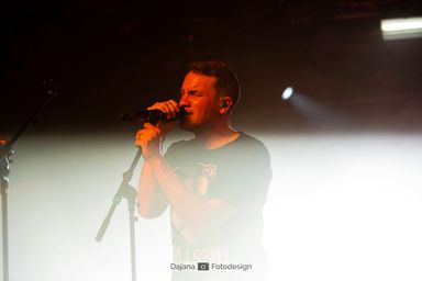 Jonas von Das Lumpenpack live im F-Haus Jena - 22.10.2021