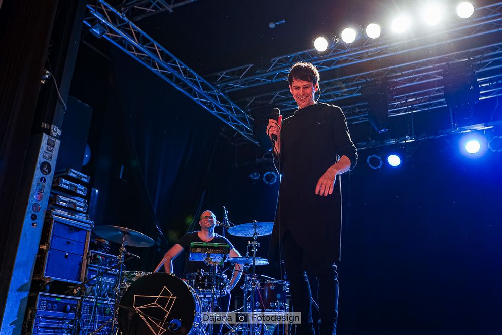 Empathy Test Sänger Isaac Howlett und Drummer David Leisser
