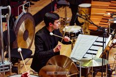 Philharmonie trifft Pop - Jenaer Philharmonie - gekreuzte Mallets