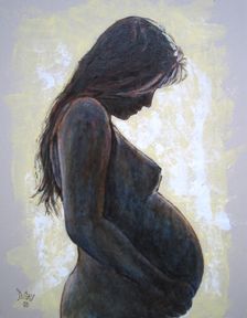 Femme française 4 - 35x27