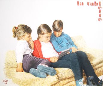 La tablette - 73x60