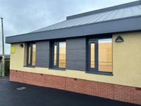Abbeyview Community Hub Dunfermline Aluminium Curtain Walling 