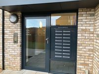 Aluminium Entrance Door For Flats 