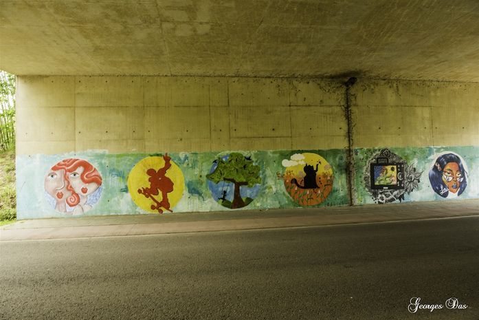 Kluisbergstraat (onder brug)