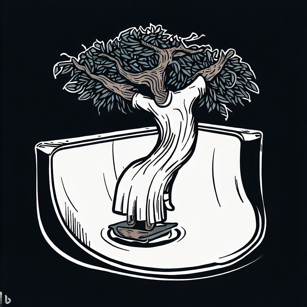 Skateboarding Tree