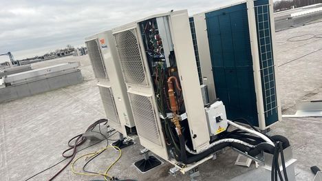 koelinstallatie werkhal Willebroek