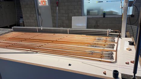 Montage toogkoeling markt-bakkerswagen 