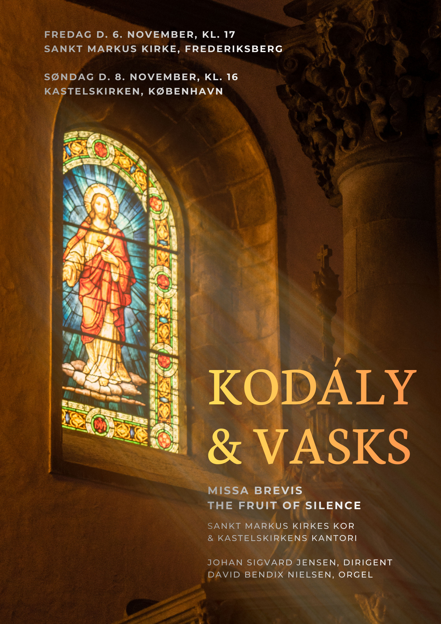 Kodály & Vasks, David Bendix Nielsen