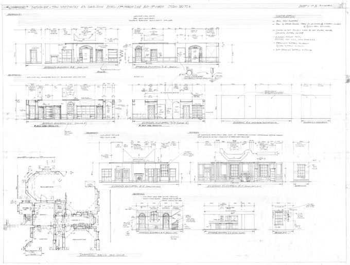 Chambers legal practice set drawing