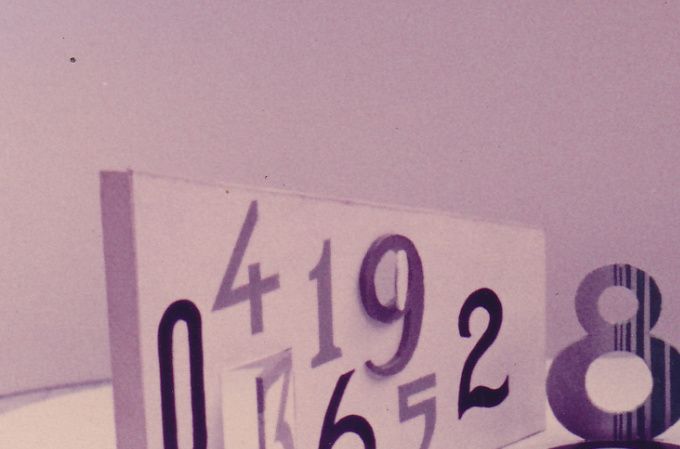 The Numbers stage model scale 1:50