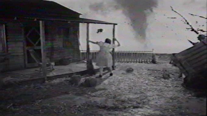 We did the whole B/W Kansas house scenes too!