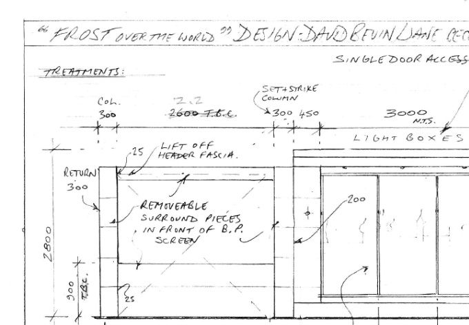 ...and one of the construction drawings