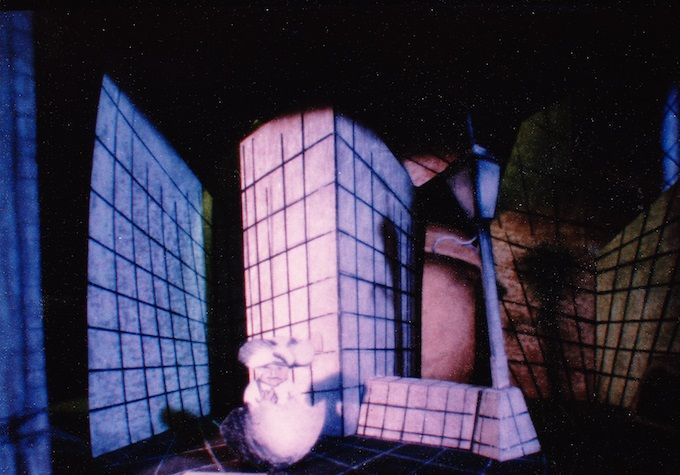 1:25 stage model for 'The Wicked Cooks' by Gunter Grass - student project