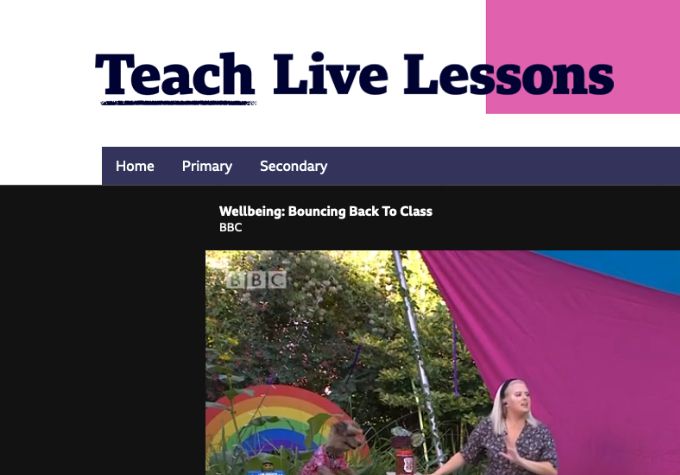 An online screengrab With DJ Katie Thistleton, Mr Smith and of course.....Hacker!