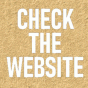 A flashing badge saying check the website