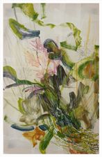 Studies In Pneuma, 2025, Acrylic on Stretched Paper.