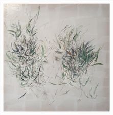 Studies In Pneuma, 2024, Acrylic on Stretched Paper.