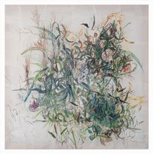 Studies In Pneuma, 2024, Acrylic on Stretched Paper.