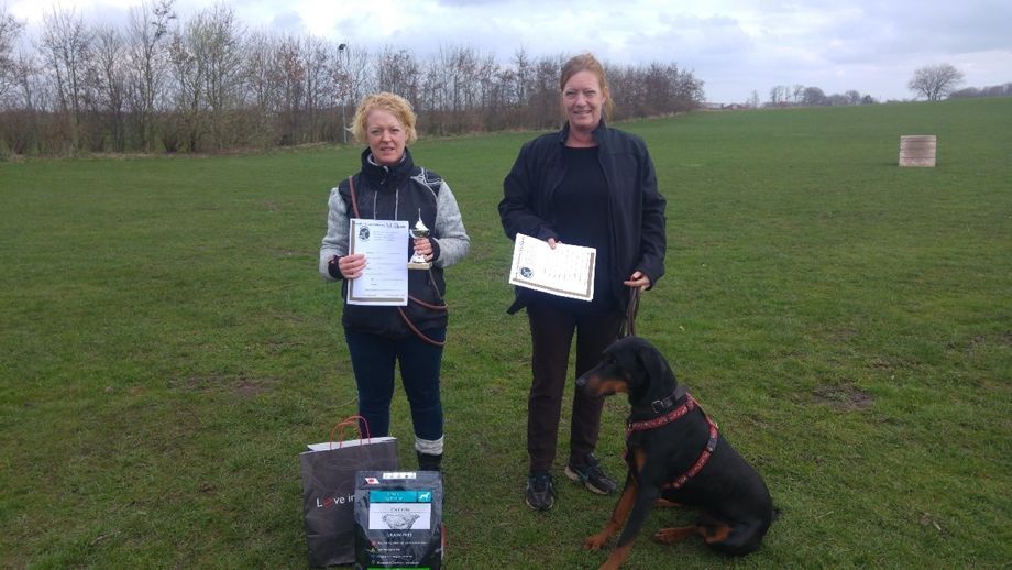 Ny C:
1. pladsTrine Jensen, Arden med Ricco 93,4 point ud af 100 
2. plads anne Mette Frost med Trofast 73,4 point ud af 100
